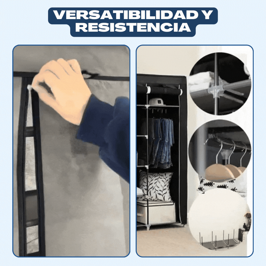 Combo Armario 3Puestos + Zapatero Perche