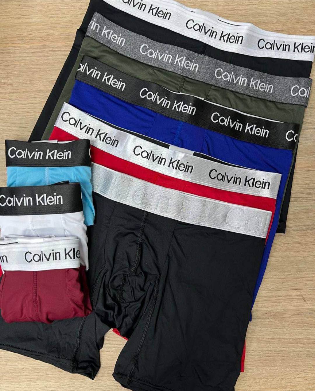 12 BOXER CK + 12 PARES DE MEDIAS PARA DAMA Y CABALLERO